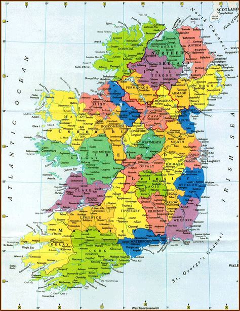 Where Is Donegal Ireland Map