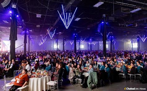 4,000 Jewish Women Leaders Meet at Chabad Conference - Gala banquet of 34th Kinus Hashluchos ...