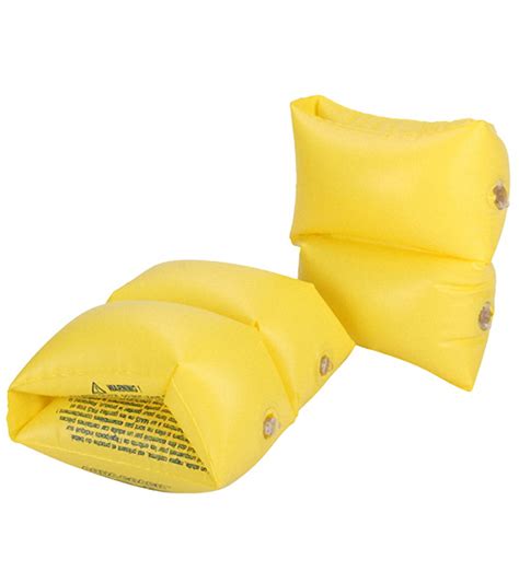 Learn to Swim Yellow Swimming Pool Arm Floats - Walmart.com