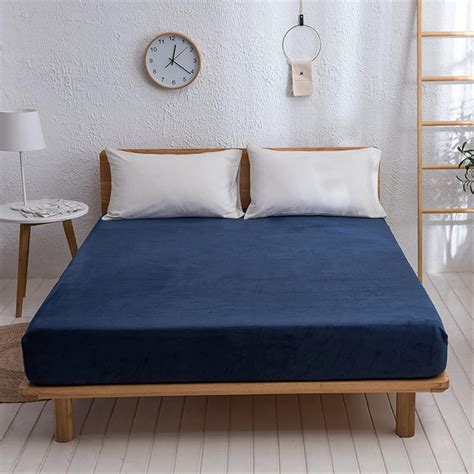 Amazon.com: Flannel Fitted Sheet, 1 Pack Luxury Super Soft Cozy Comfy Flannel Bed Sheets with ...