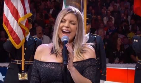 Watch Fergie’s Stunningly Awful National Anthem At The NBA All-Star ...