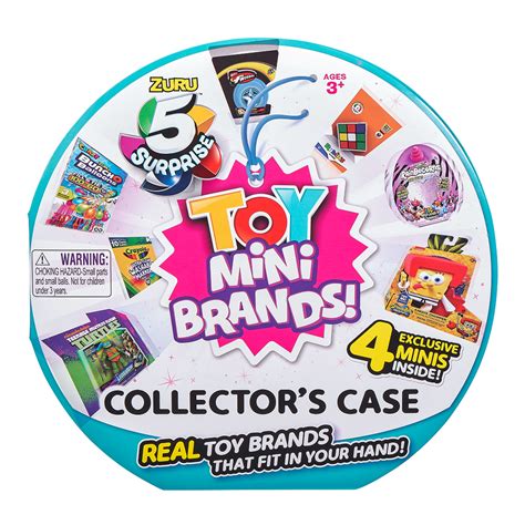 5 Surprise Toy Mini Brands Collector's Case Store & Display 30 Minis with 4 Exclusive Minis by ...