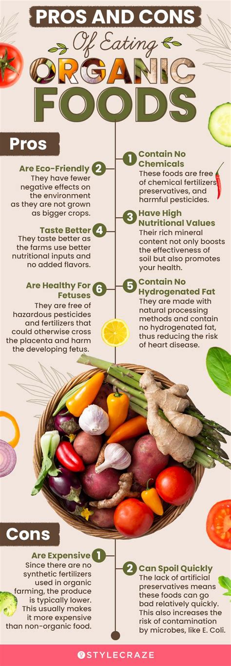 Infographic About Organic Food