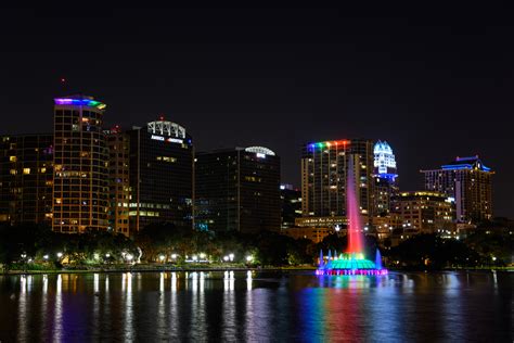 Lake Eola Fountain