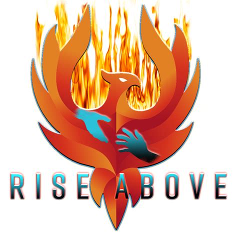 Rise Above Logo_Flames Edition | Lake County Brazilian Jiu-Jitsu