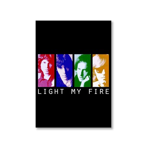 Buy The Doors Poster - Light My Fire Pop Art at Rs. 50 OFF 🤑 – The Banyan Tee