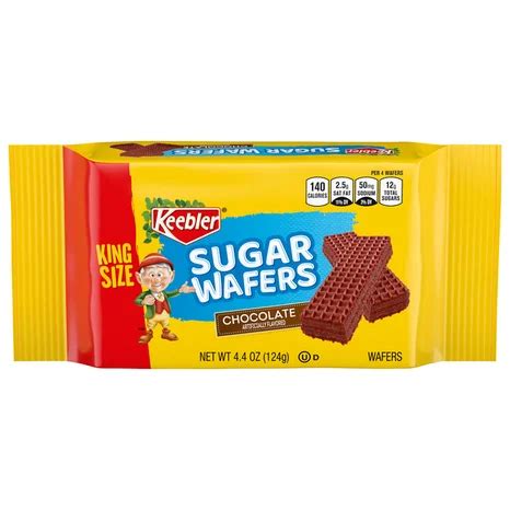 KEEBLER CHOCOLATE SUGAR WAFER COOKIE 4.4 OZ - Midwest Distribution