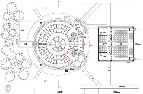 Vipassana Meditation: Construction of the pagoda