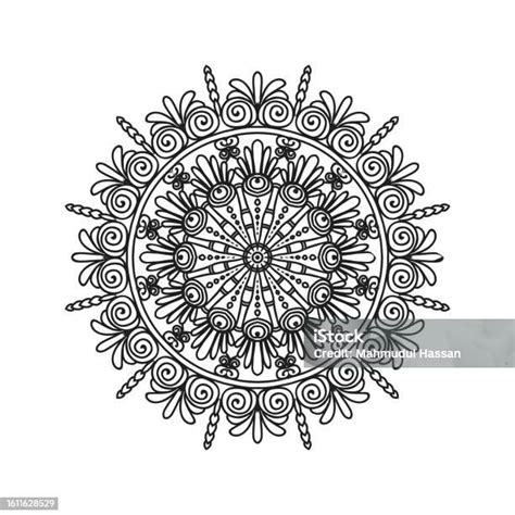 Mandala Designs New Mandala Art Background Stock Illustration - Download Image Now - Arab ...