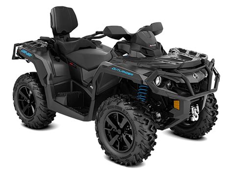 New 2021 Can-Am Outlander MAX XT 850 Iron Gray / Octane Blue | ATVs in Massapequa NY