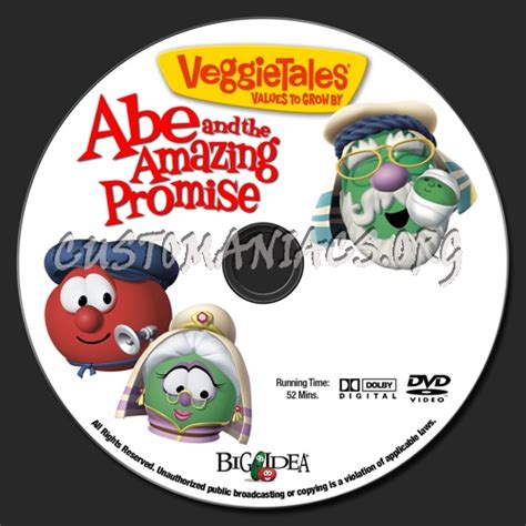 VeggieTales: Abe and the Amazing Promise dvd label - DVD Covers ...