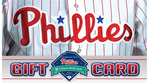 Phillies Gift Cards | Philadelphia Phillies