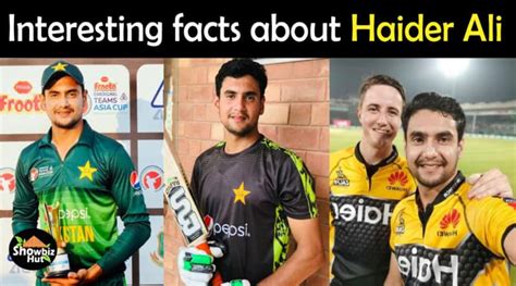 Haider Ali Cricketer Instagram | Showbiz Hut