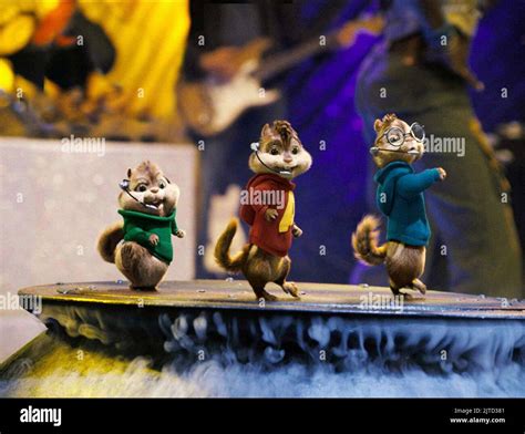 THEODORE,ALVIN,SIMON, ALVIN AND THE CHIPMUNKS, 2007 Stock Photo - Alamy