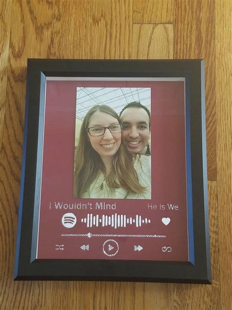 Spotify Picture Frame DIY - K & F Design | Diy picture frames, Picture frame crafts, Diy frame