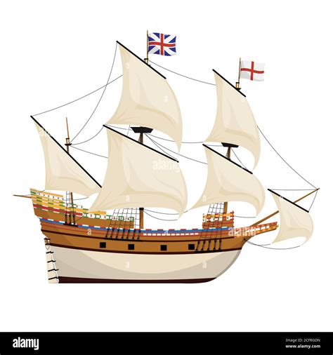 Mayflower ship hi-res stock photography and images - Alamy