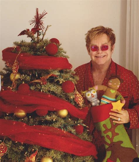 Elton John Stepping Into Christmas | Christmas Images 2021