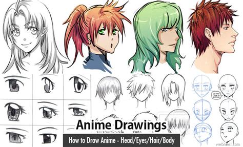 How to Draw Anime Tutorial with Beautiful Anime Character Drawings