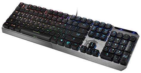 MSI Vigor GK50 RGB Low Profile Mechanical Gaming Keyboard – Kailh Switches – F 1Tech Computers