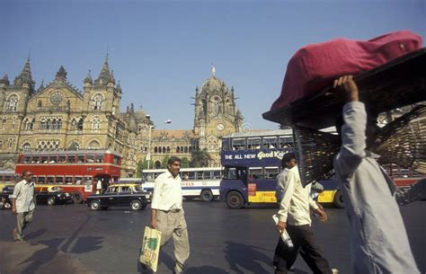 INDIA MUMBAI RAILWAY STATION Editorial Photo - Image of bombay ...