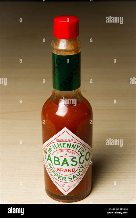 Tabasco sauce bottle hi-res stock photography and images - Alamy