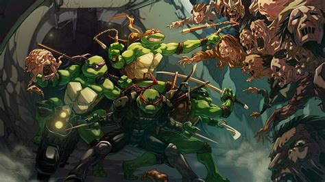 HD wallpaper: artwork, Teenage Mutant Ninja Turtles | Wallpaper Flare