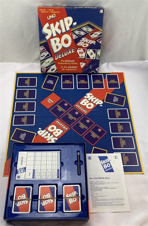 Skip-Bo Deluxe Game - 2001 - Mattel - Great Condition | Mandi's Attic Toys