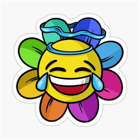 "Emoji Sunflower Chapter 6" Sticker for Sale by TiyarNeeds | Redbubble