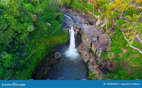 Beautiful View of Tegenungan Waterfall in the Forest in Bali, Indonesia Editorial Photography ...