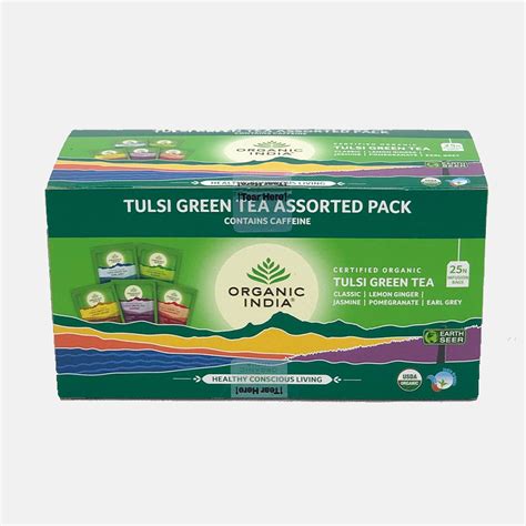 Organic India tulsi green tea (25 N)