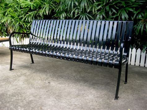 Commercial Metal Park Bench / SPB-305 - Sunperk