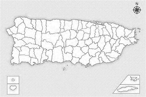 politico mapa de puerto rico - Búsqueda de Google | Mapa de puerto rico, Puerto rico, Mapas