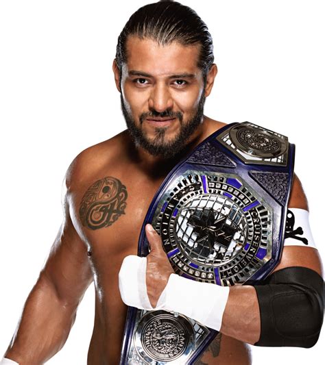 Santos Escobar *NEW* Cruiserweight Champ render by babuguuscooties on DeviantArt