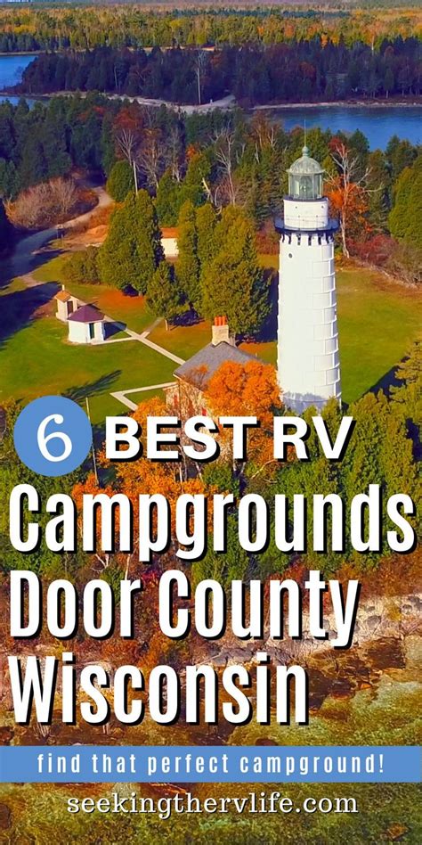 Best RV Parks in Door County Wisconsin | RV Camping in 2021 | Door ...