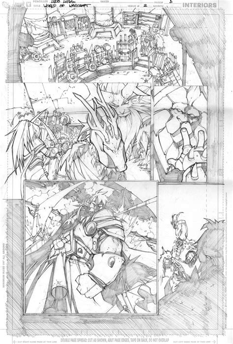 Warcraft comics2 pencils 5 by LudoLullabi on deviantART | Book ...