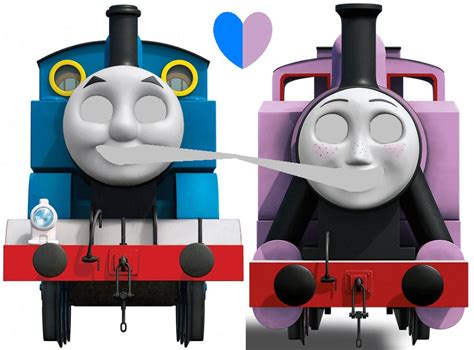 Thomas and Rosie Kissing (Version 1) by MillieFan92 on DeviantArt