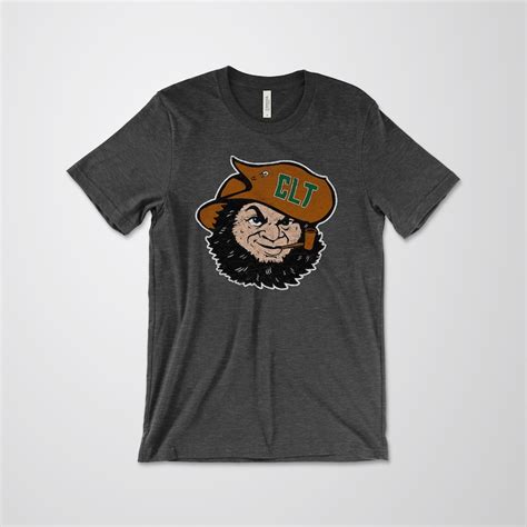 Charlotte 49ers Mascot Head Distressed Graphic Tee Original Art Big ...