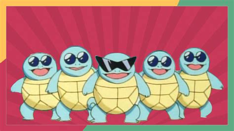 Pokemon Squirtle Squad Wallpaper