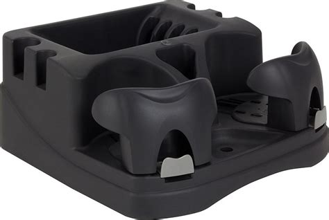 Mini Console Floor Seat Organizer Mobile Cup Holder Drinks Car Vehicle SUV Black #GoGear ...