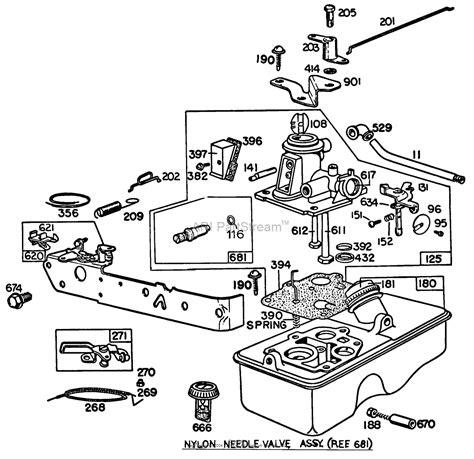 Briggs And Stratton Throttle Linkage Diagram Carburetor Link