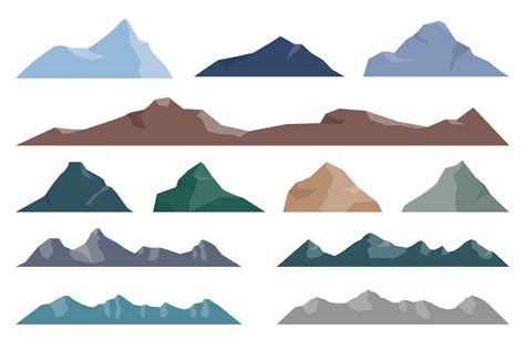 Mountain Range Silhouette Vector Art, Icons, and Graphics for Free Download