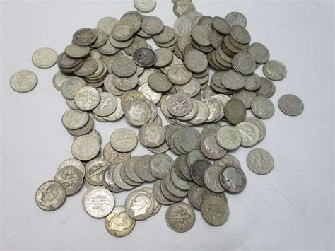 191 U.S. silver dimes including Mercury heads - Sierra Auction ...