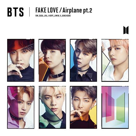 11月7日発売 日本9thシングル「FAKE LOVE/Airplane pt.2」、全形態ジャケット写真公開！ - BTS