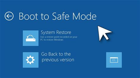 4 Ways to Boot to Safe Mode in Windows 10 - YouTube