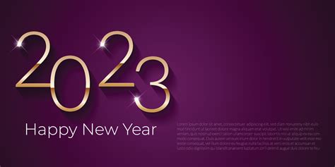 new year 2023 beautiful background design. 16071517 Vector Art at Vecteezy