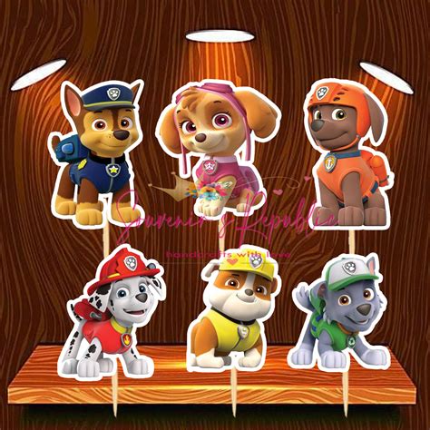 Paw Patrol Printable Toppers | ubicaciondepersonas.cdmx.gob.mx