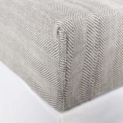 BOX SPRING COVER, LOGAN, GREY, KING - AmityHome