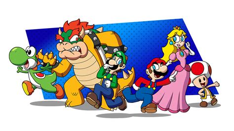 ArtStation - Super Mario Crew