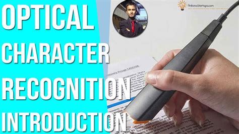 Optical Character Recognition OCR Introduction - YouTube