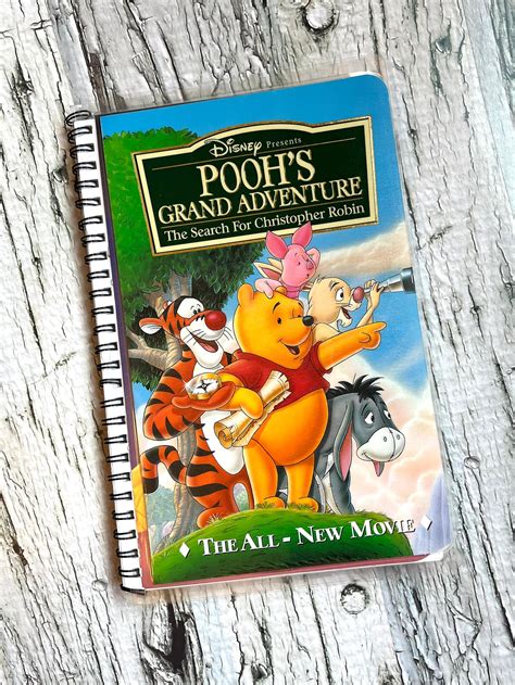 Poohs Grand Adventure Winnie The Pooh VHS Notebook, 55% OFF